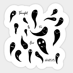 Ghosts Post Traumatic Fanart Sticker